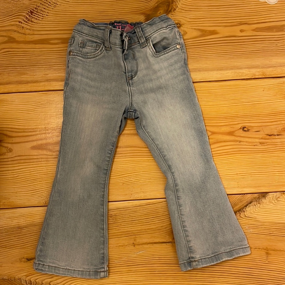Toddler girl wide leg jeans 3T $10